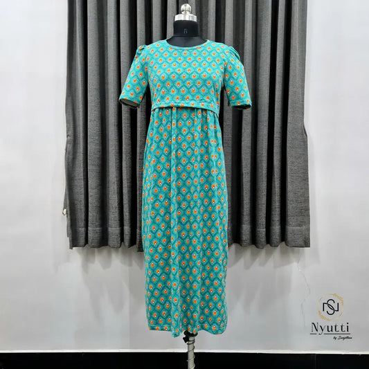 Peacock - Pull Up - Midi Length