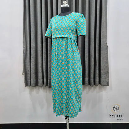 Peacock - Pull Up - Midi Length