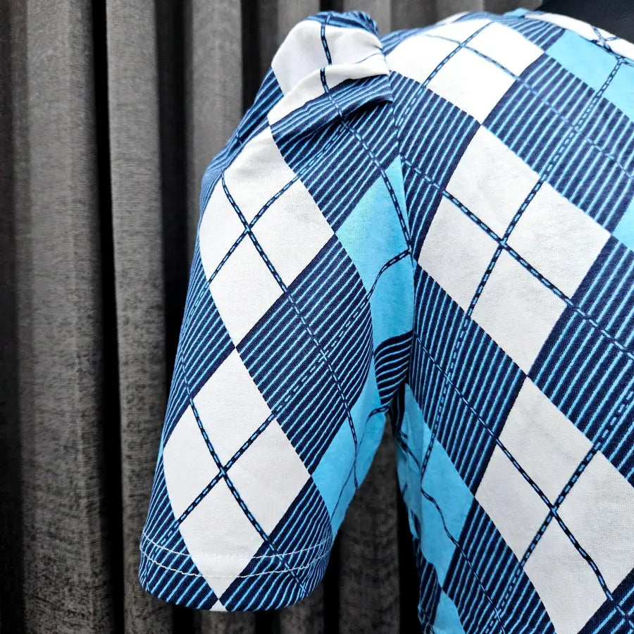 Blue Diamond - Pull Up - Midi Length