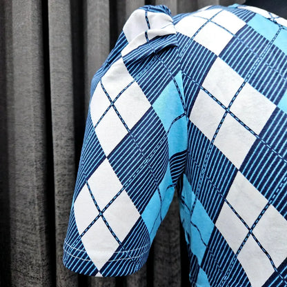 Blue Diamond - Pull Up - Midi Length