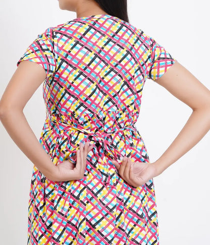 Stripes - Pull Up - Full Length - Plus Size