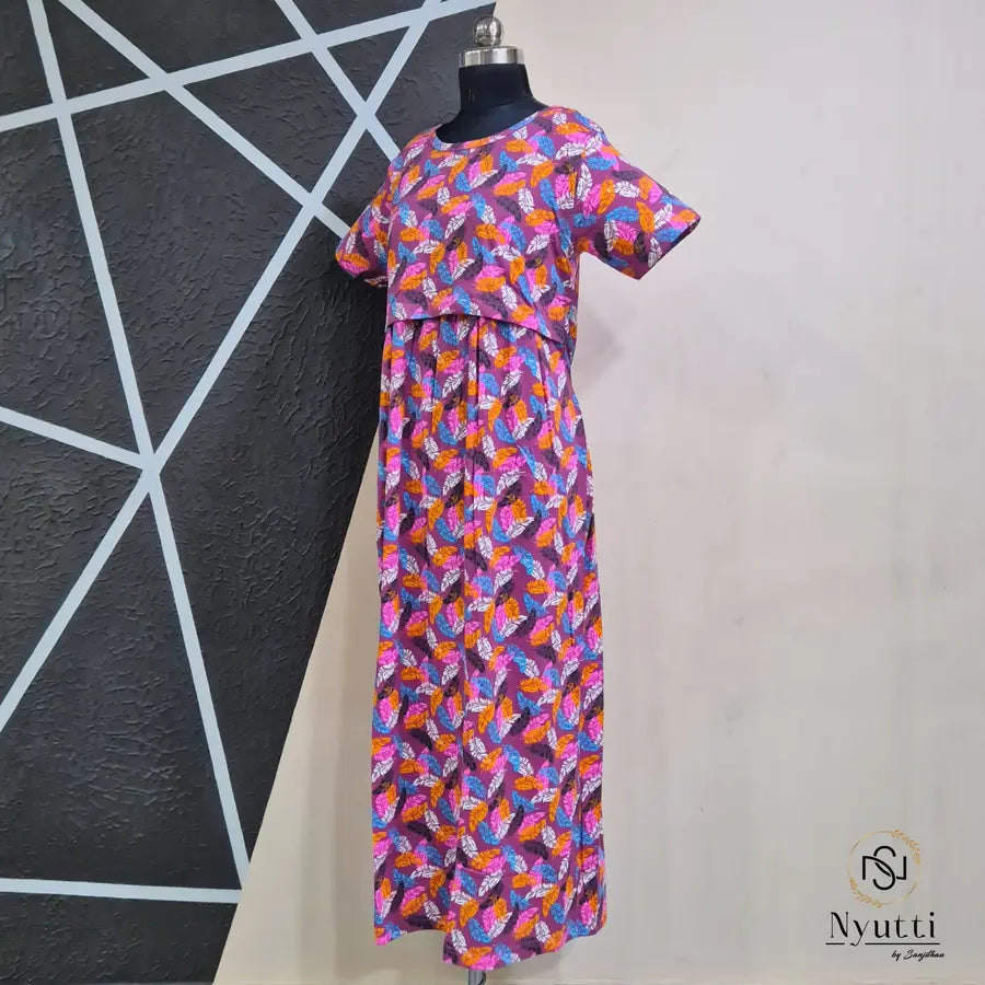 Trio Feathers - Pull Up - Full Length - Plus Size