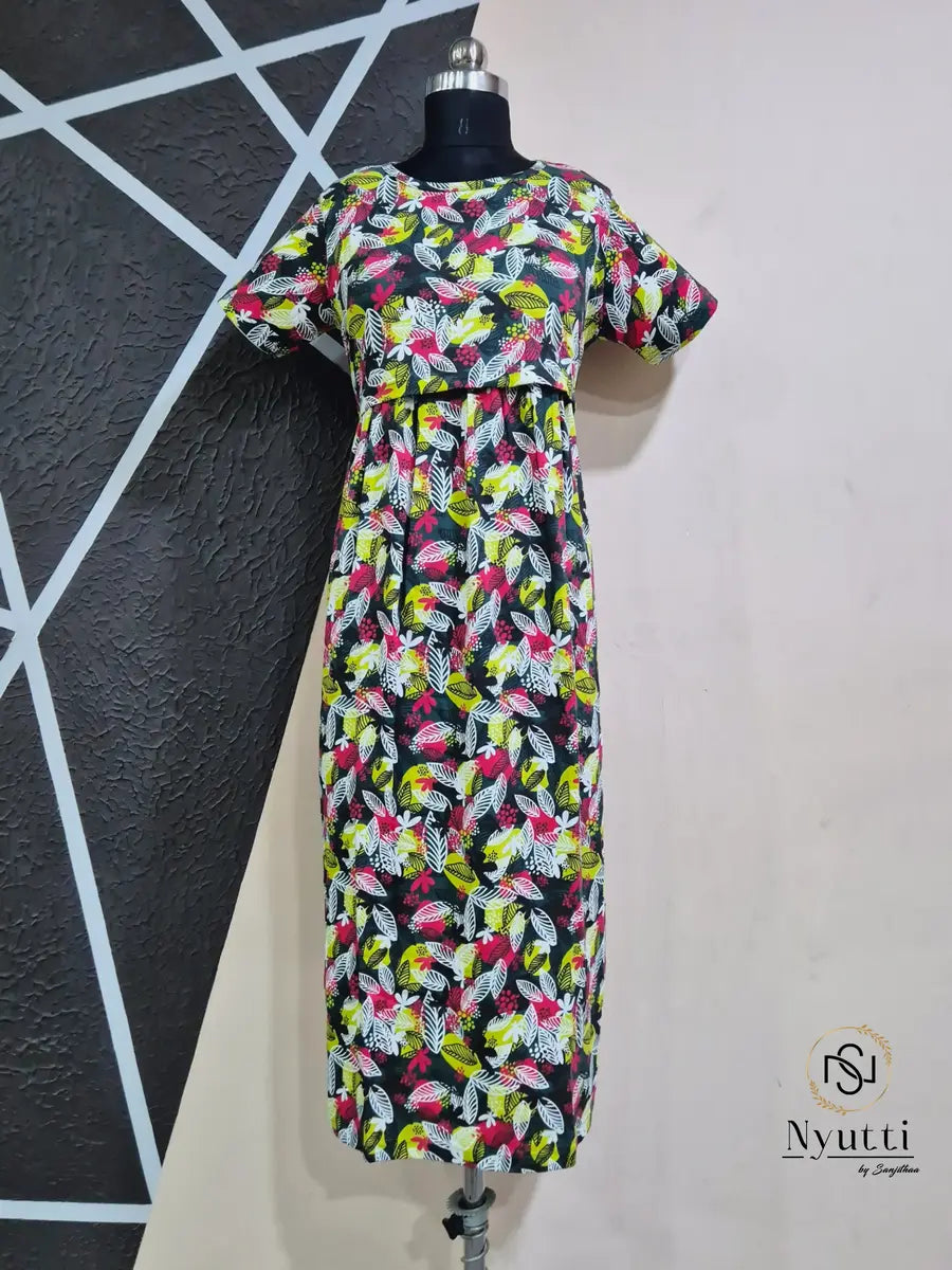 Greenery - Pull Up - Full Length - Plus Size