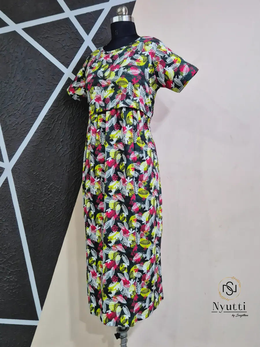 Greenery - Pull Up - Full Length - Plus Size