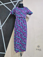 Indigo - Pull Up - Midi Length