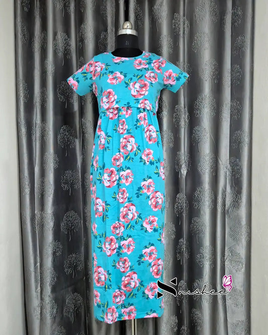 Blue Rose - Pull Up - Full Length - Plus Size