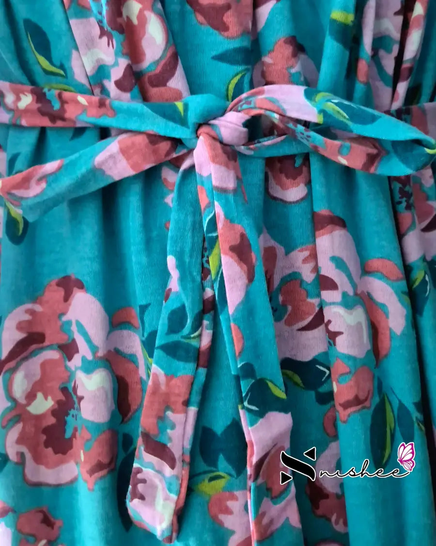 Blue Rose - Pull Up - Full Length - Plus Size