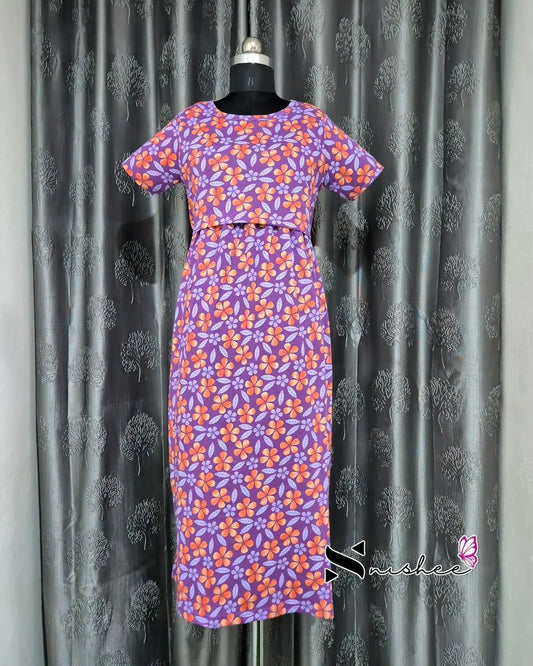 Periwrinkle - Pull Up - Midi Length