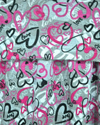 Doodle Hearts - Pull Up - Full Length - Plus Size
