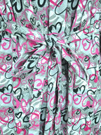 Doodle Hearts - Pull Up - Full Length - Plus Size