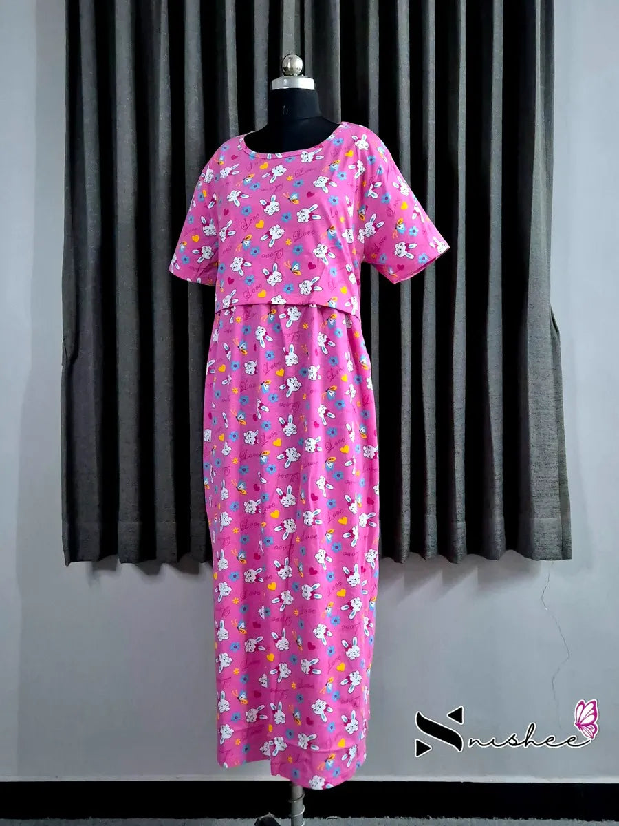 Pinky Bunny - Pull Up - Full Length - Plus Size