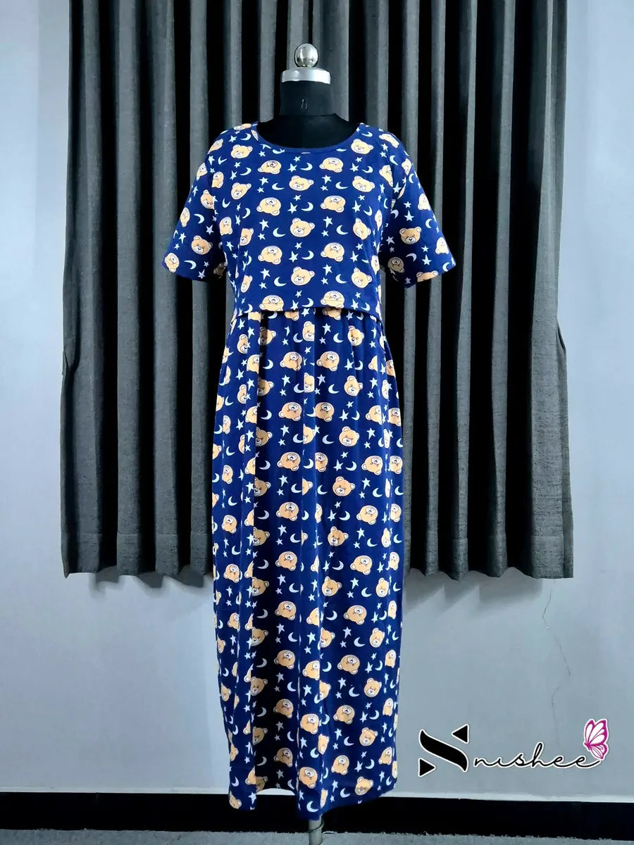 Teddy Night - Pull Up - Full Length - Plus Size
