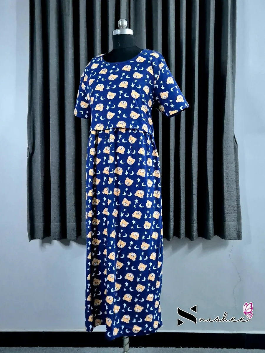 Teddy Night - Pull Up - Full Length - Plus Size
