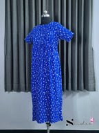 Blue Star - Side Pull - Midi Length