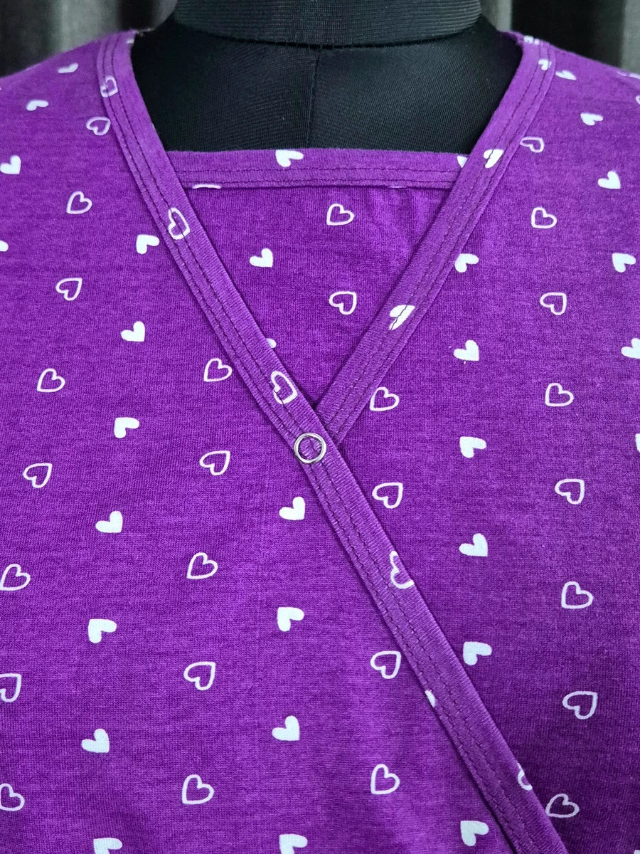 Viola Hearts - Side Pull - Midi Length