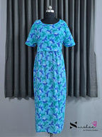 Ice Blue - Pull Up - Full Length - Plus Size