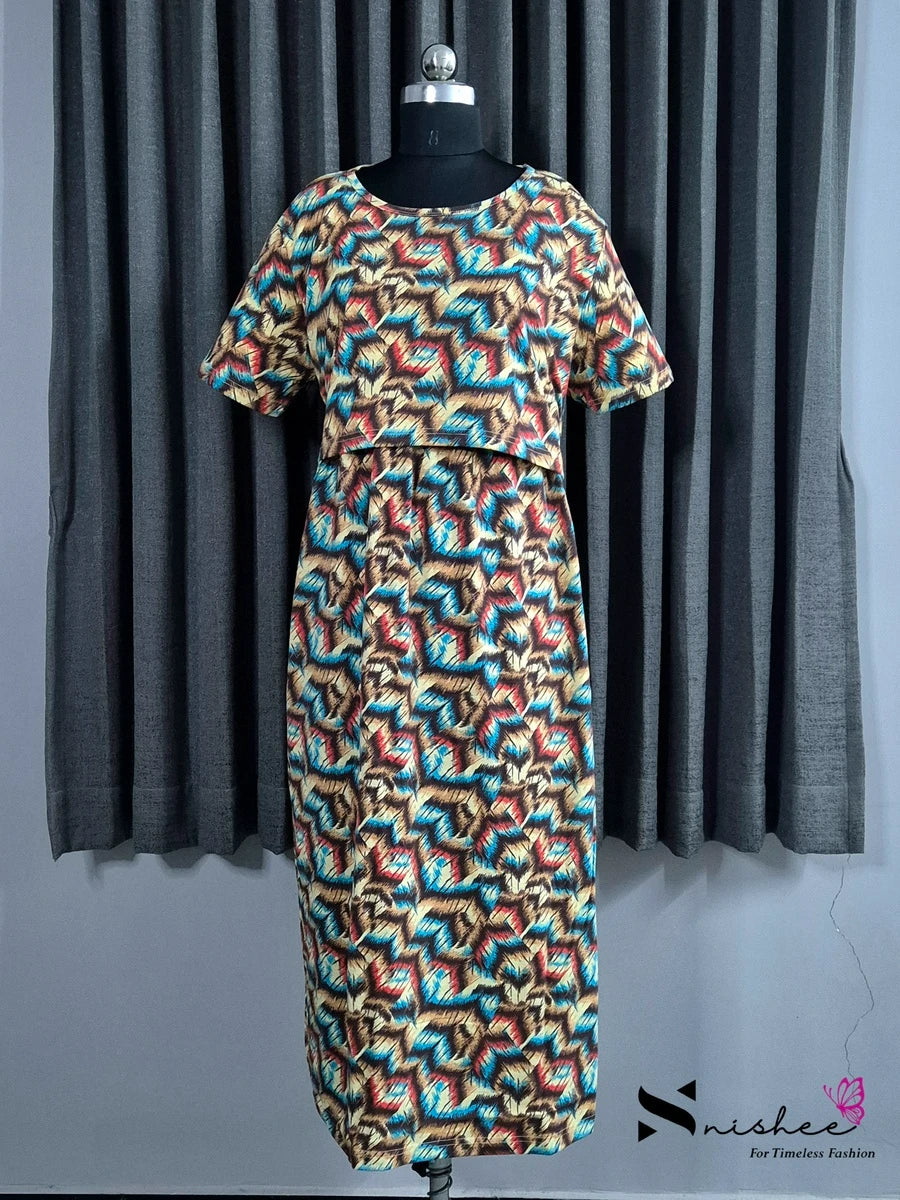Zig Zag - Pull Up - Full Length - Plus Size