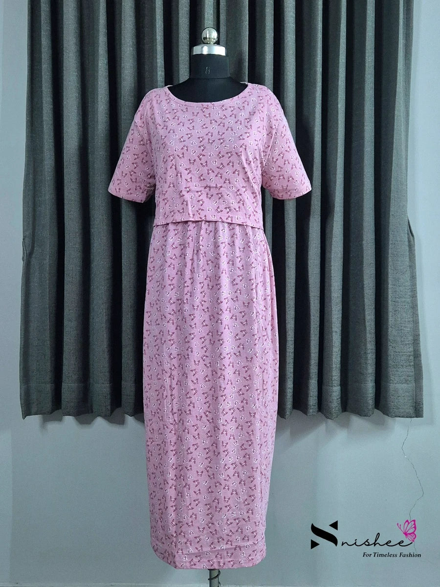 Peach Butterfly - Pull Up - Full Length - Plus Size