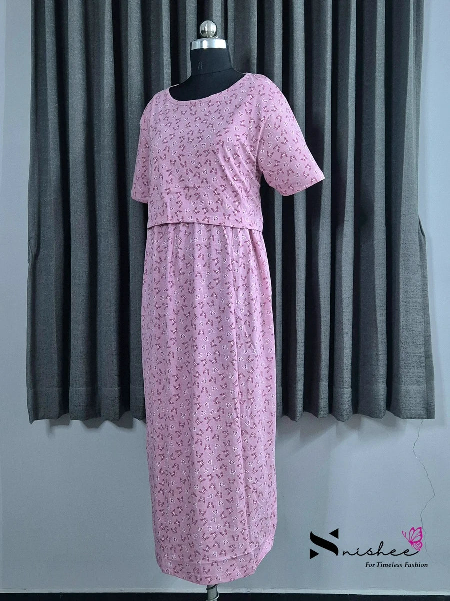 Peach Butterfly - Pull Up - Full Length - Plus Size