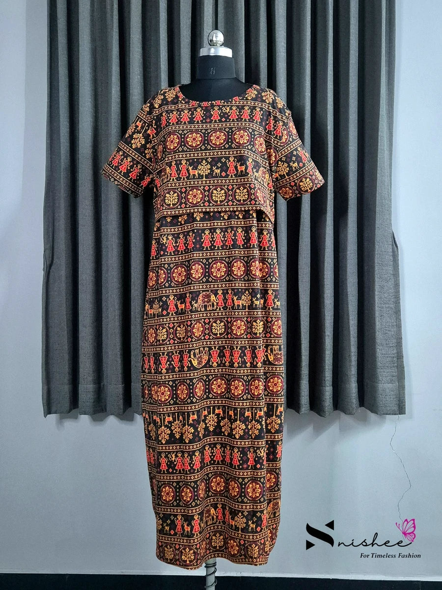 Warli - Pull Up - Full Length - Plus Size