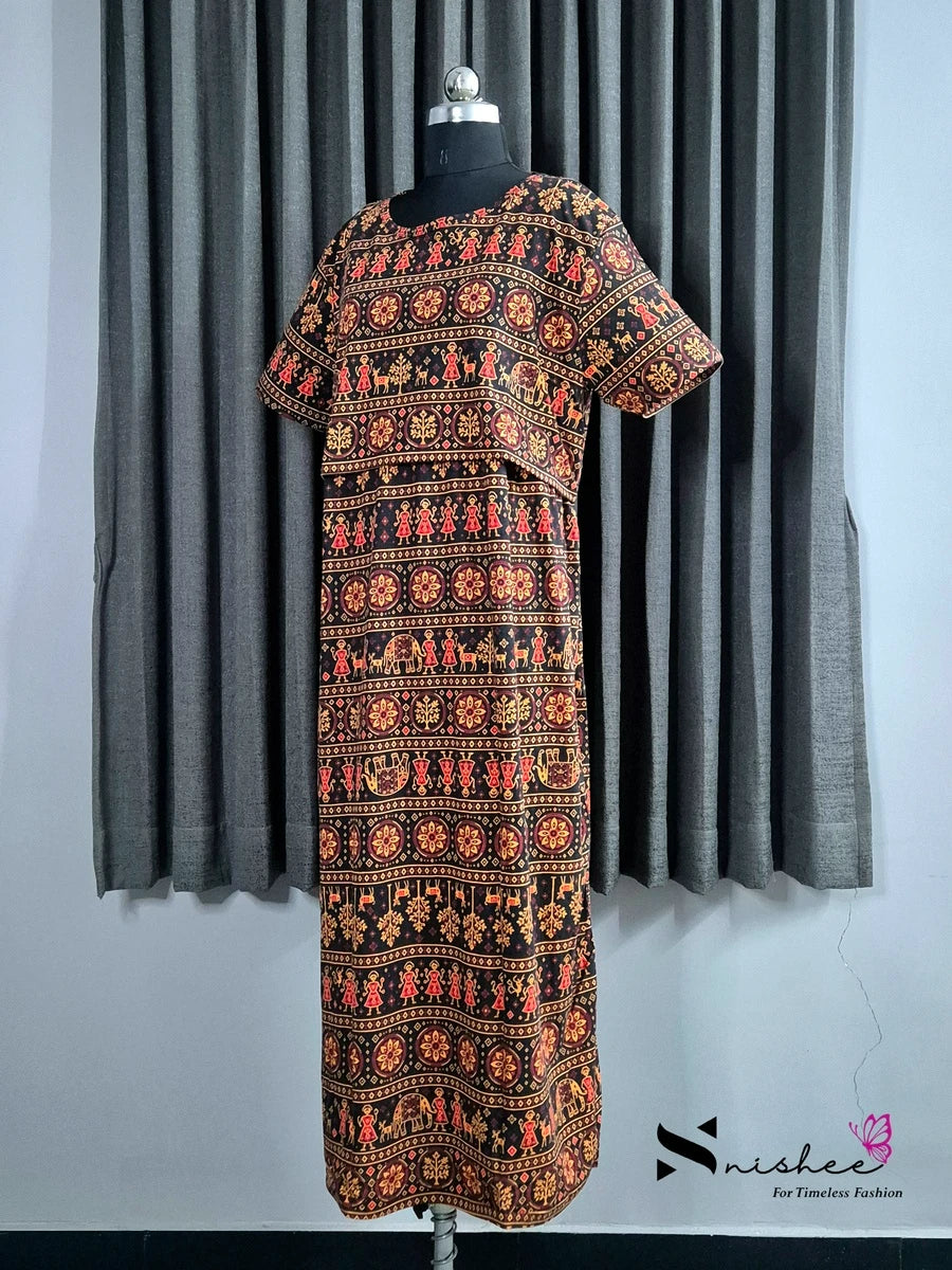 Warli - Pull Up - Full Length - Plus Size