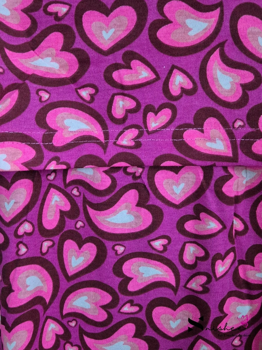 Curved Hearts - Pull Up - Full Length - Plus Size