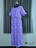 Purple Kitty - Pull Up - Full Length - Plus Size