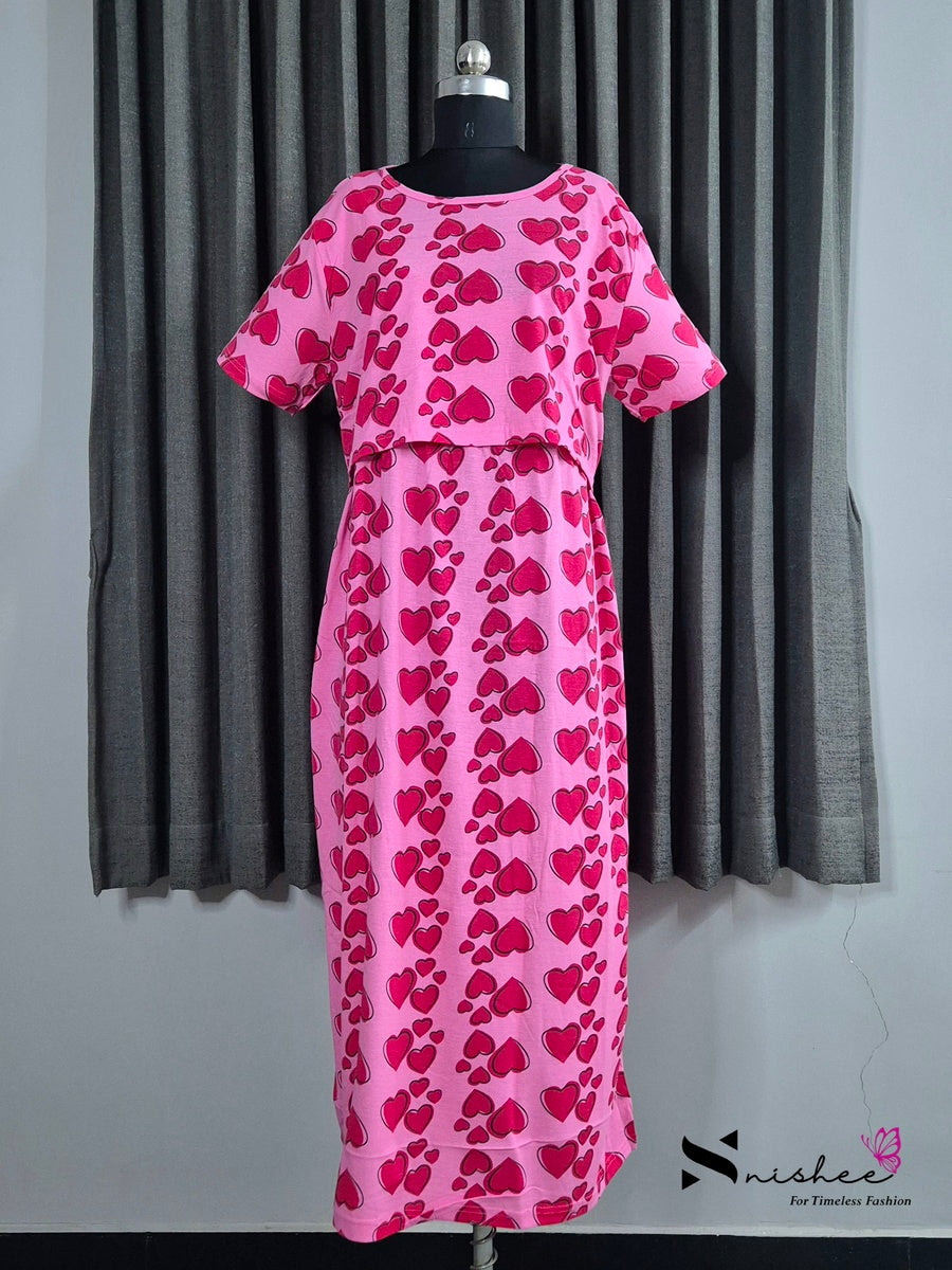 Cluster Hearts - Pull Up - Full Length - Plus Size