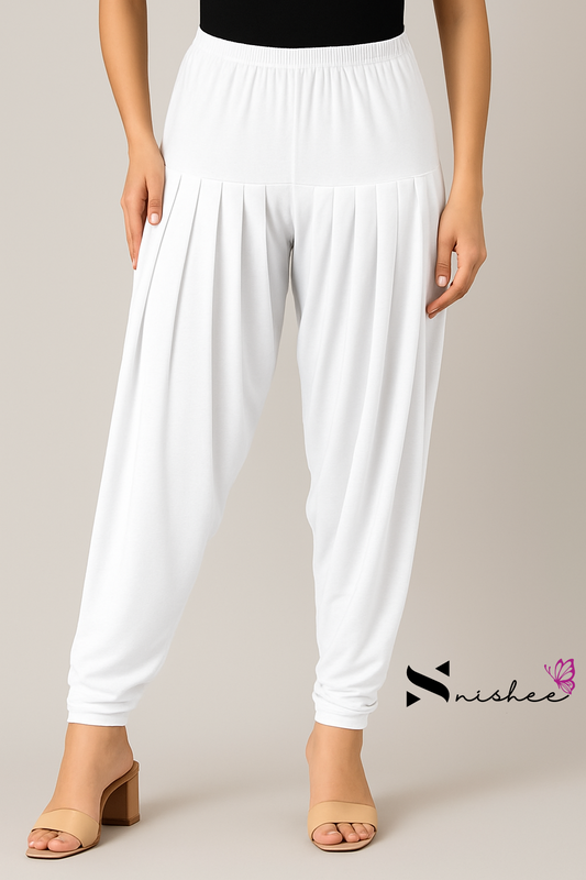 White Patiala Pant