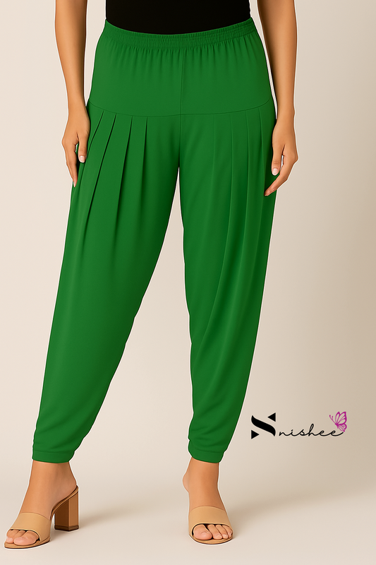 Green Patiala Pant