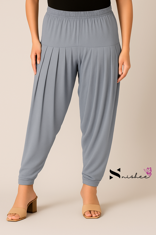 Grey Patiala Pant