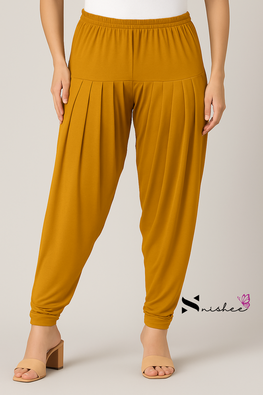 Mustard Patiala Pant