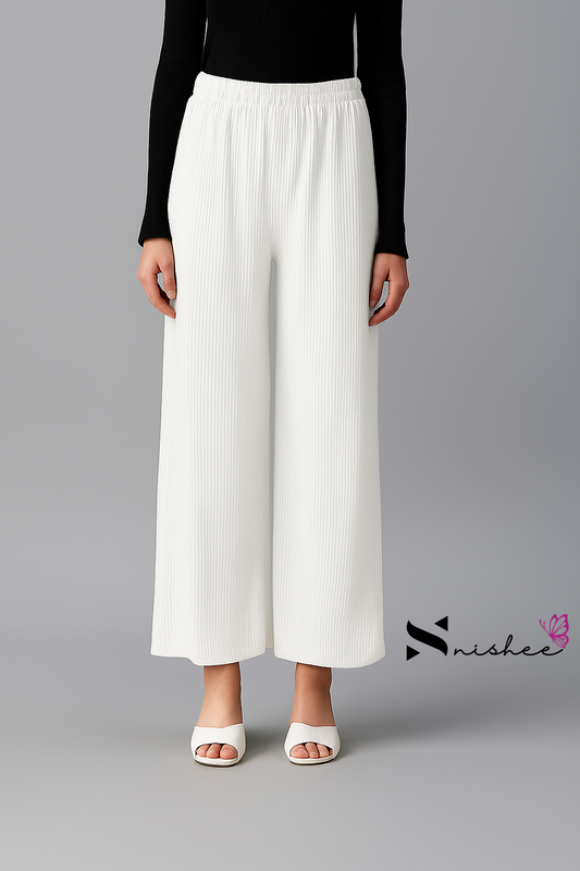 Popcorn Palazzo Pant