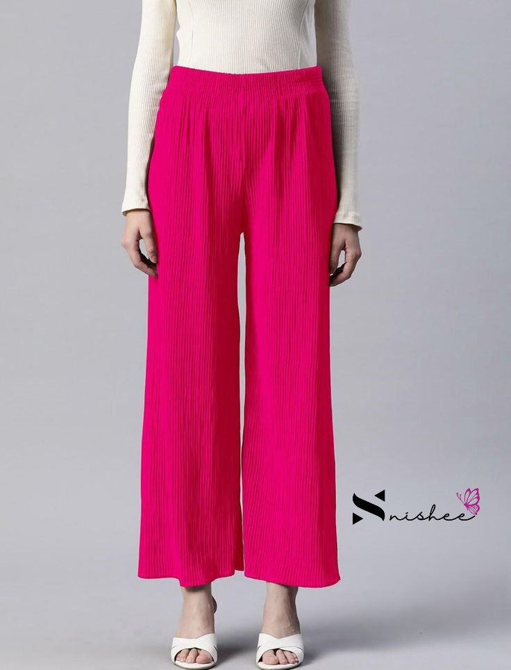 Popcorn Palazzo Pant