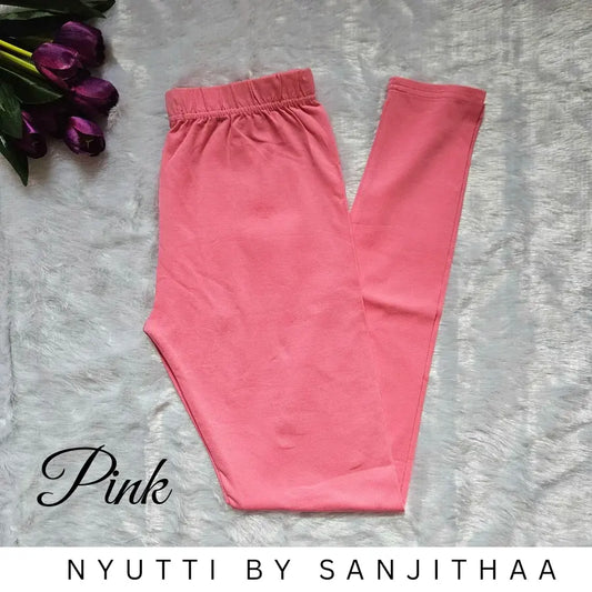 Pink Full Length Leggings