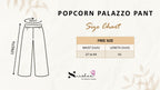 Popcorn Palazzo Pant