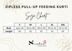 Lovely Butterfly - Pull Up Feeding Kurti