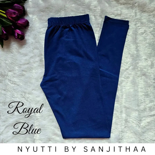 Royal Blue Full Length Leggings