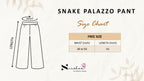 Snake Palazzo Pant
