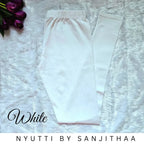 White Full Length Leggings